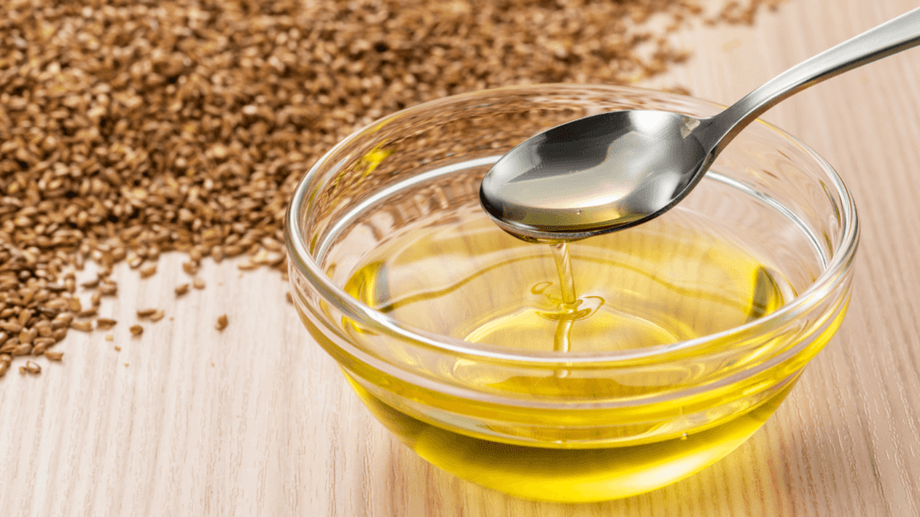 Flaxseed oil for hair growth
